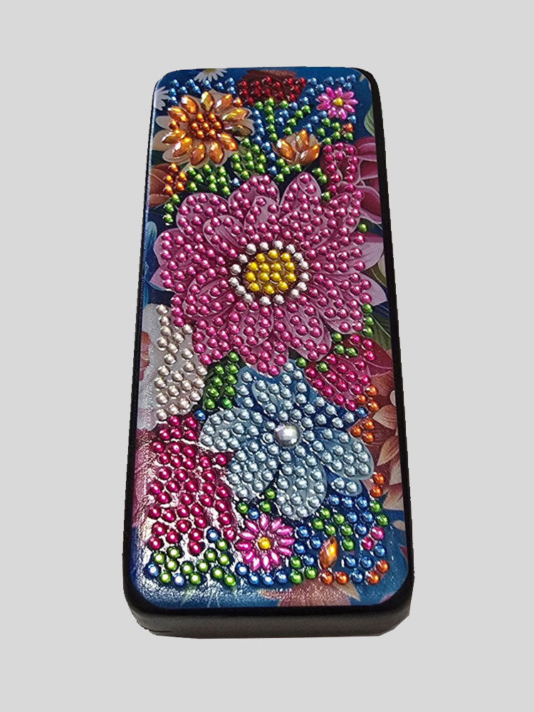 Brillenetui Blumen