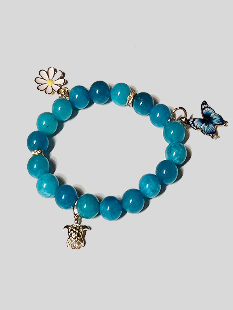 Handgefertigtes Amazonit-Armband