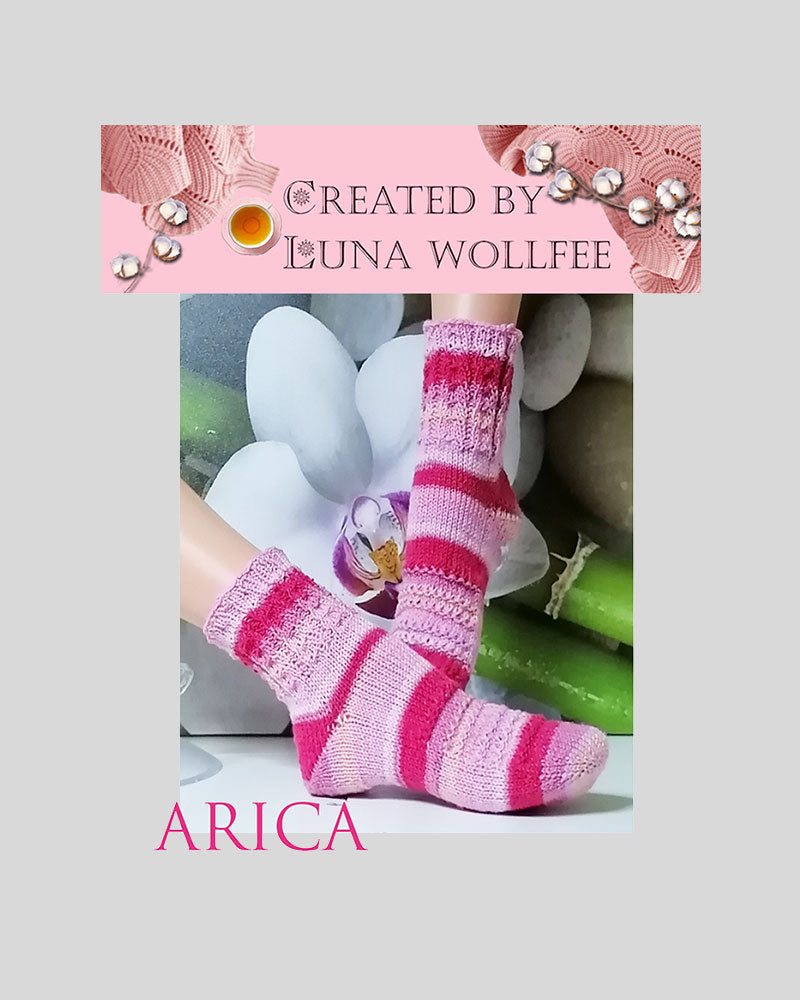 Anleitung Arica Toe Up