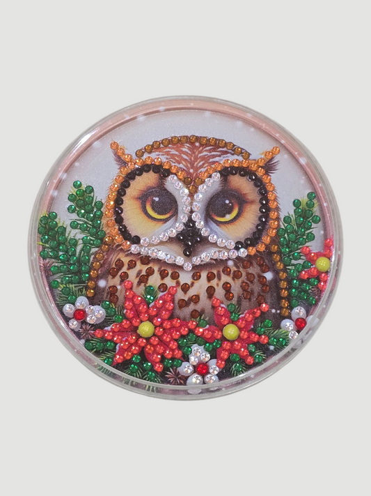 Weihnachtlicher Acryl-Untersetzer