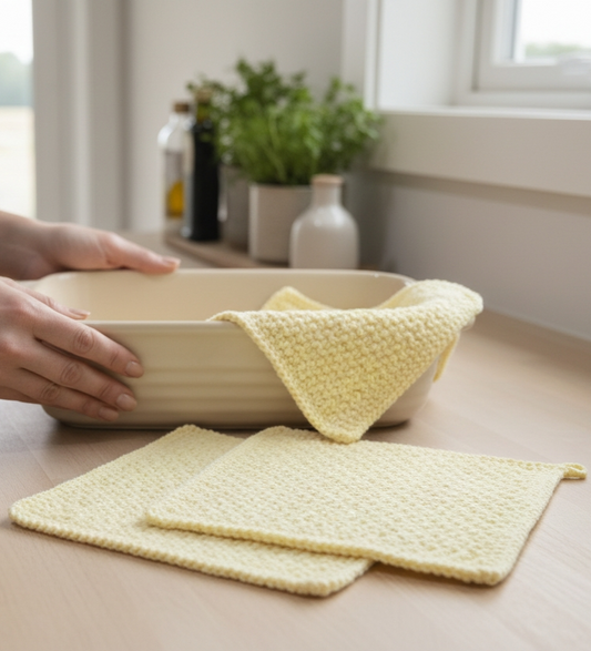 2er Waschlappen - Farbenspiel - Luna's Kreativwerkstatt