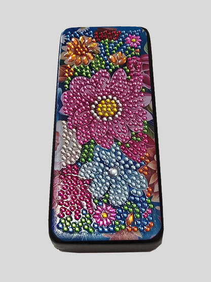 Brillenetui Blumen