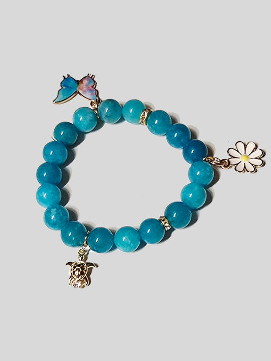 Handgefertigtes Amazonit-Armband