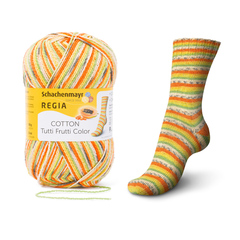 REGIA Cotton Tutti Frutti Color