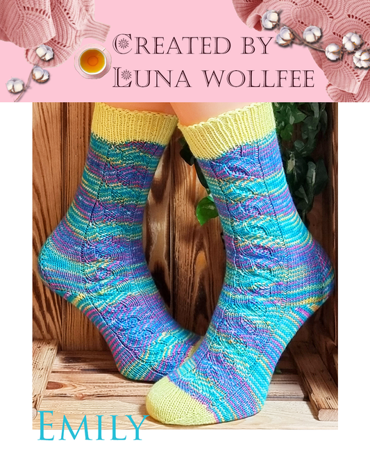 Anleitung Socken Emily