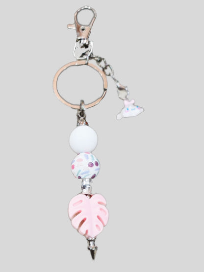 Schlüsselanhänger „Tropenzauber & Bärenliebe“