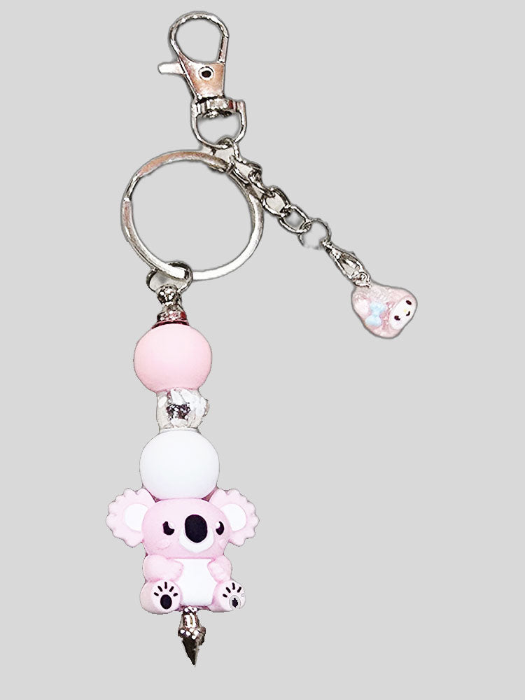 Schlüsselanhänger „Tropenzauber & Bärenliebe“