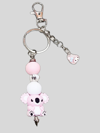 Schlüsselanhänger „Tropenzauber & Bärenliebe“