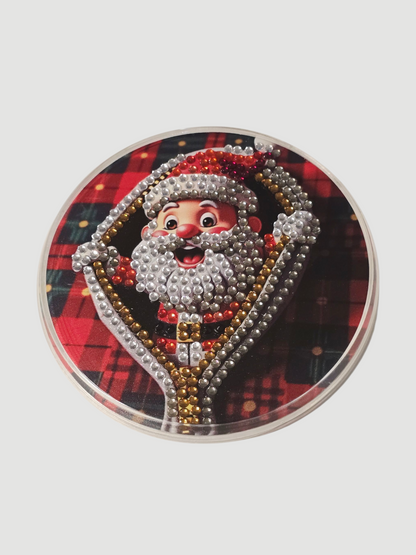 Weihnachtlicher Acryl-Untersetzer