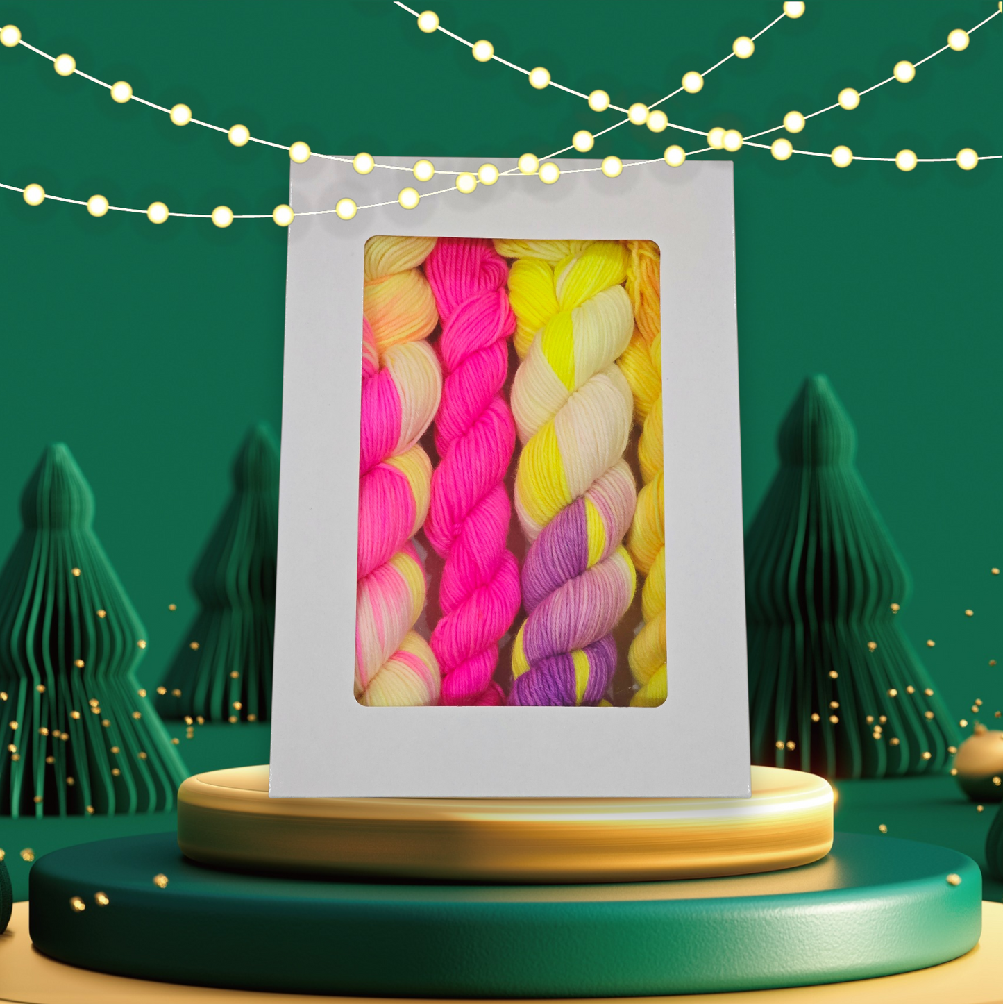 Geschenkset Merino Sockenwolle 140g