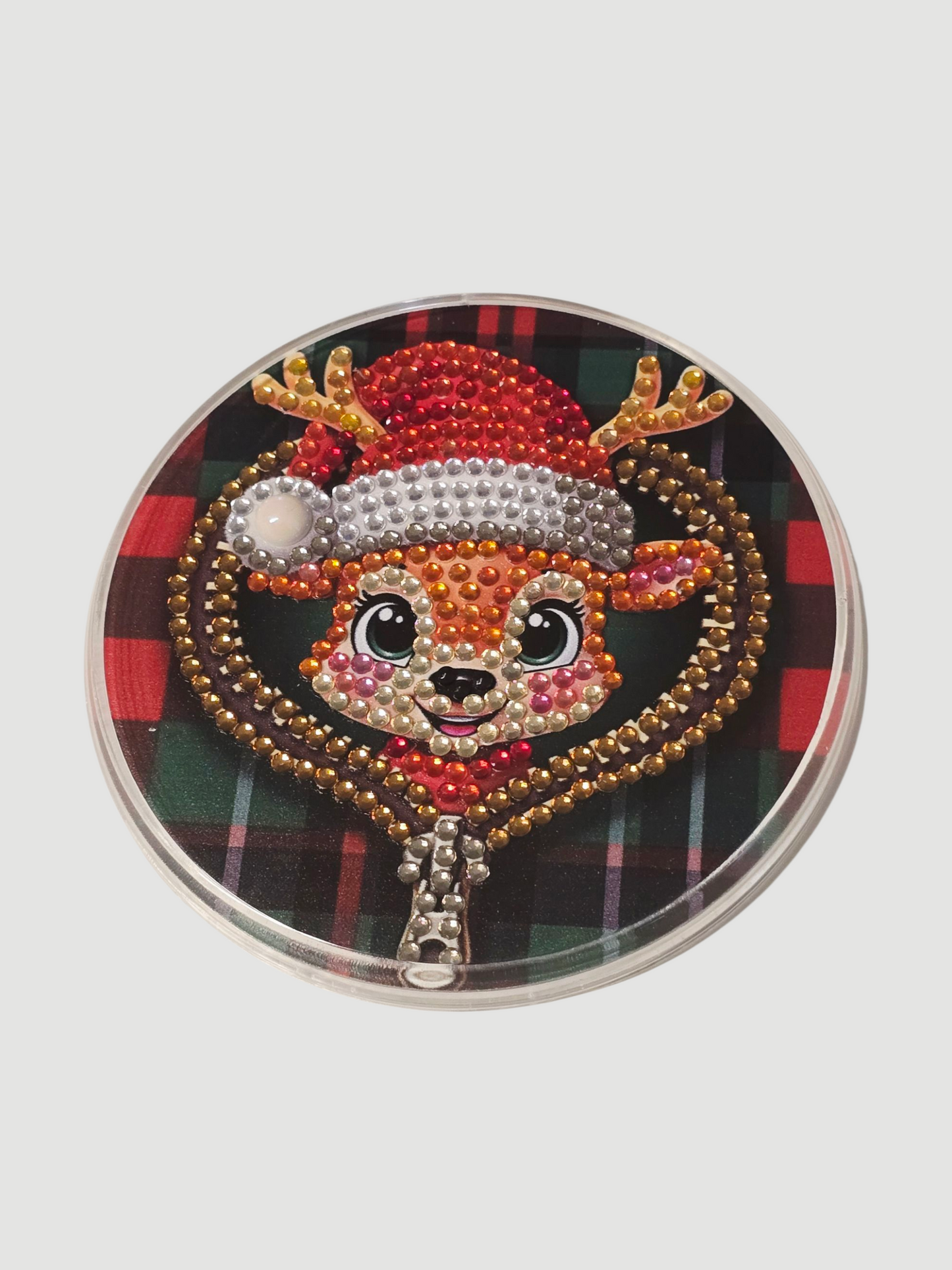 Weihnachtlicher Acryl-Untersetzer