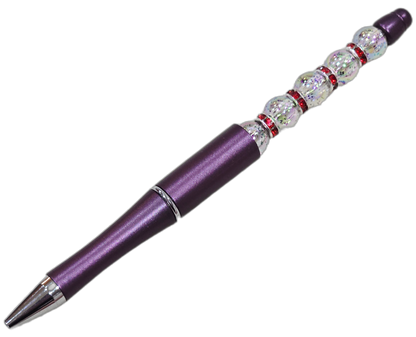 Glitzernder Kugelschreiber