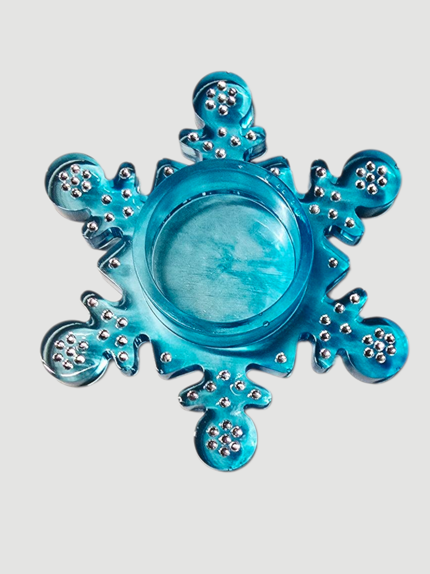 Teelichthalter Schneeflocke