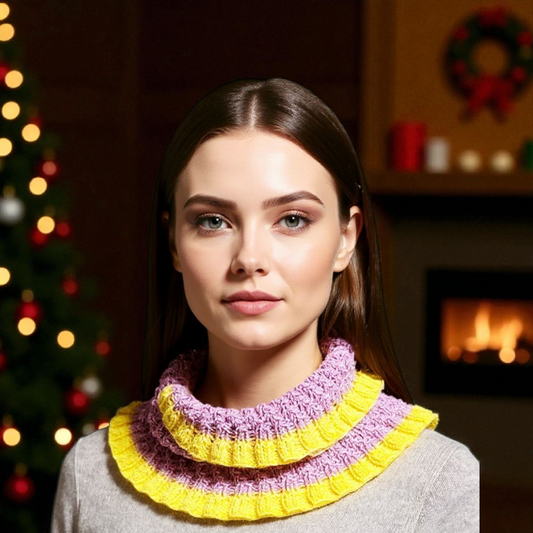 Möbius-Schalkragen in Gute-Laune-Farben