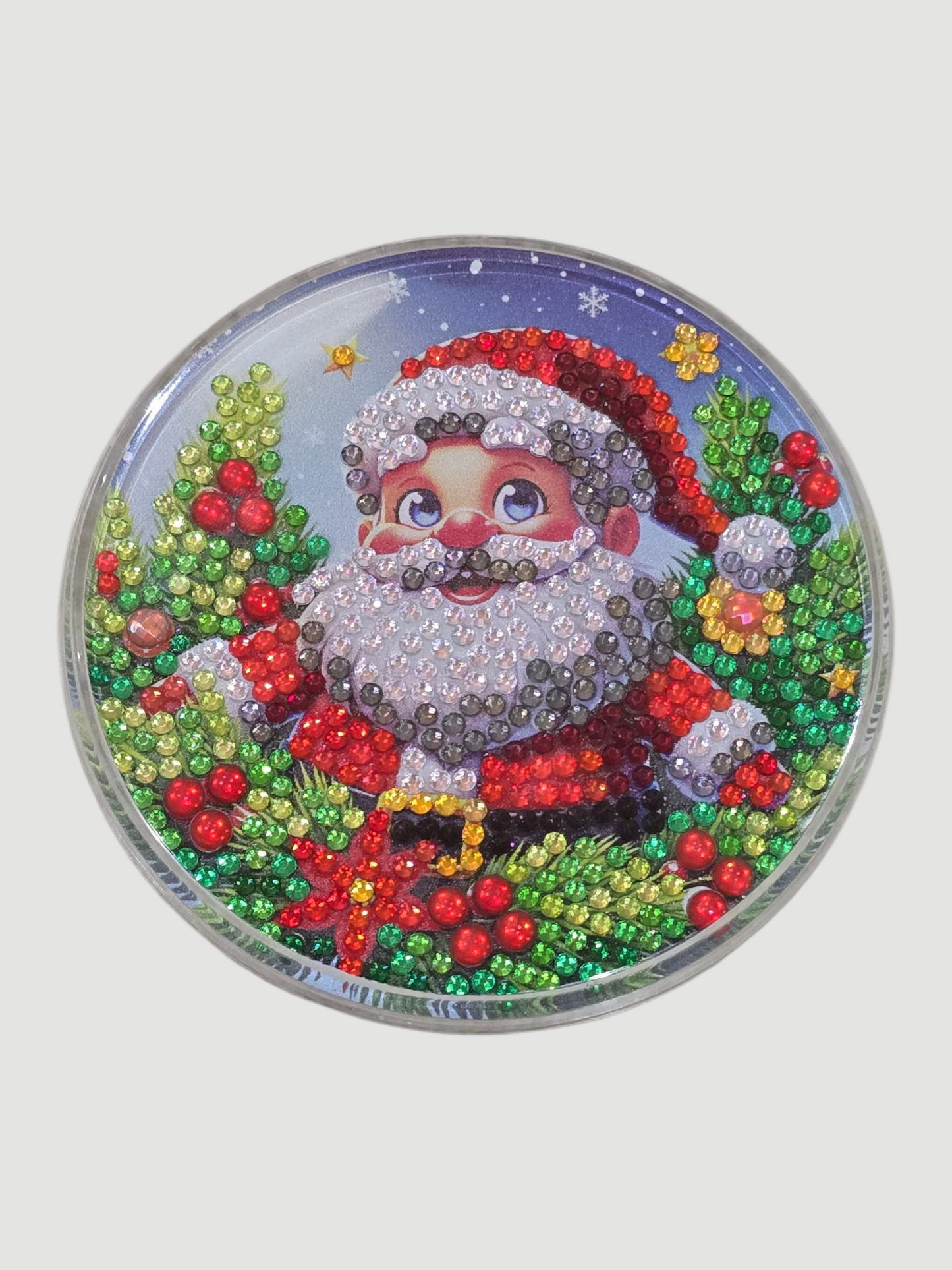 Weihnachtlicher Acryl-Untersetzer