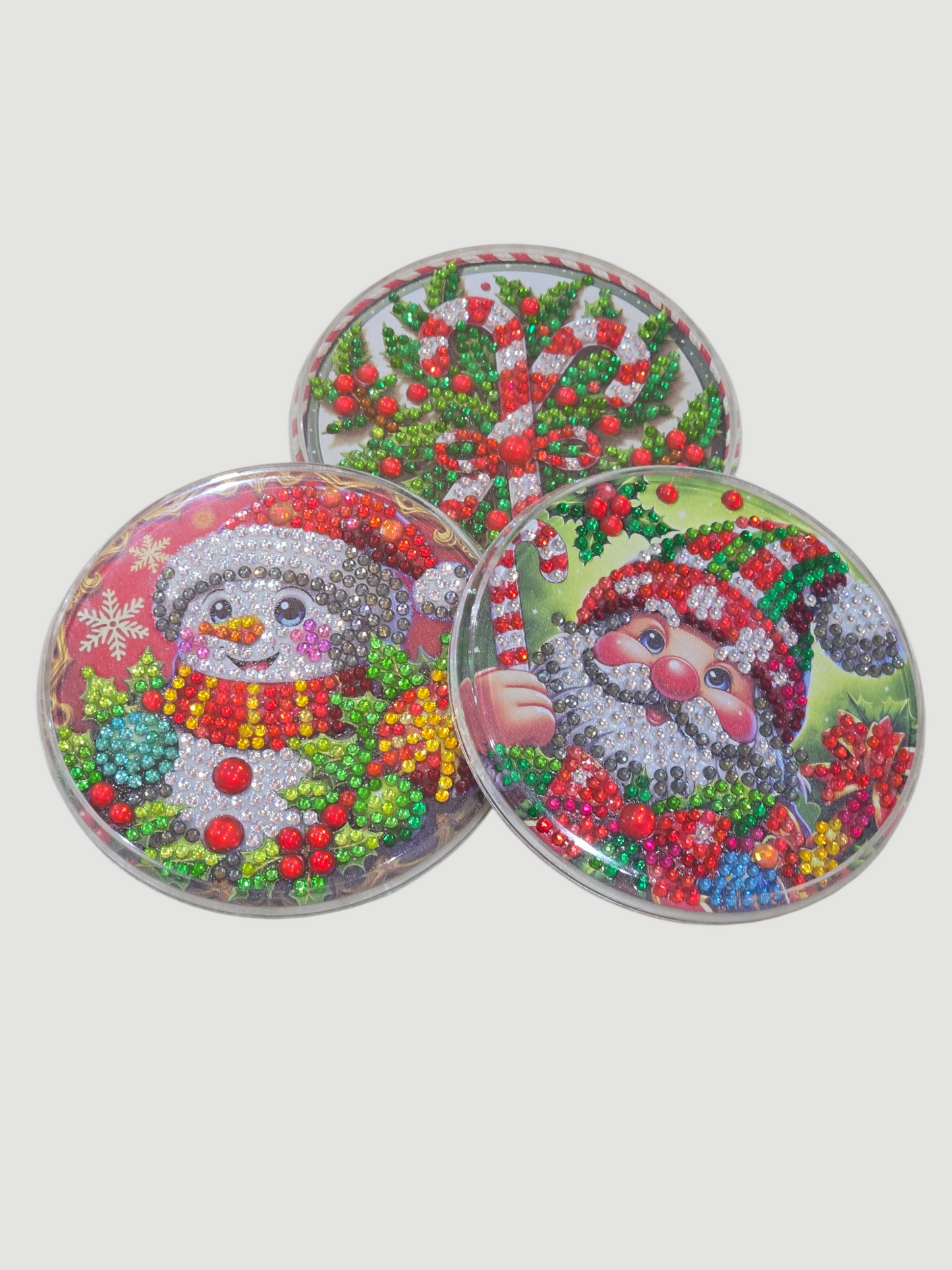 Weihnachtlicher Acryl-Untersetzer