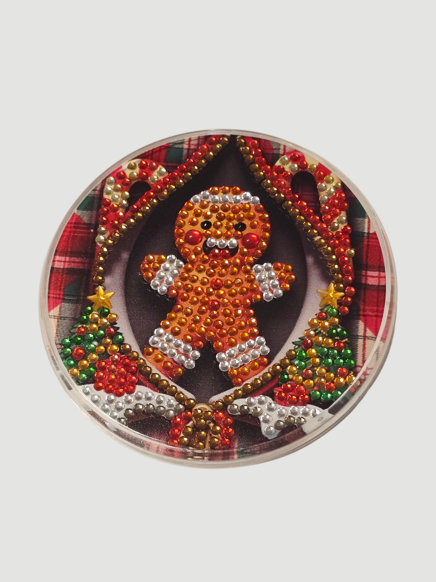 Weihnachtlicher Acryl-Untersetzer