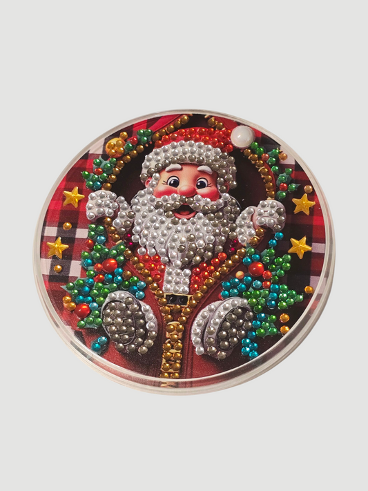 Weihnachtlicher Acryl-Untersetzer