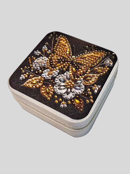 Schmuckkästchen mit Reißverschluss