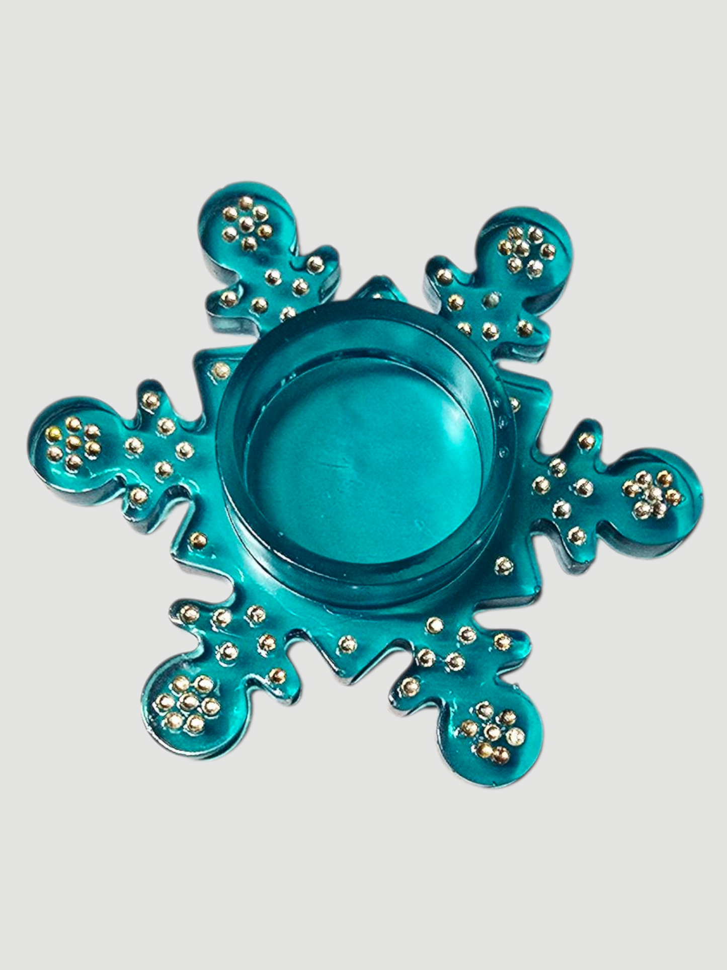 Teelichthalter Schneeflocke