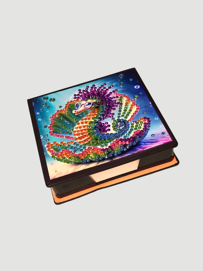 Notizzettelbox Seepferdchen