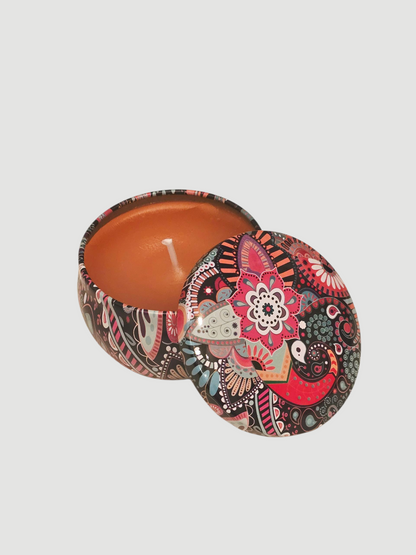 Duftkerze im Tiegelchen