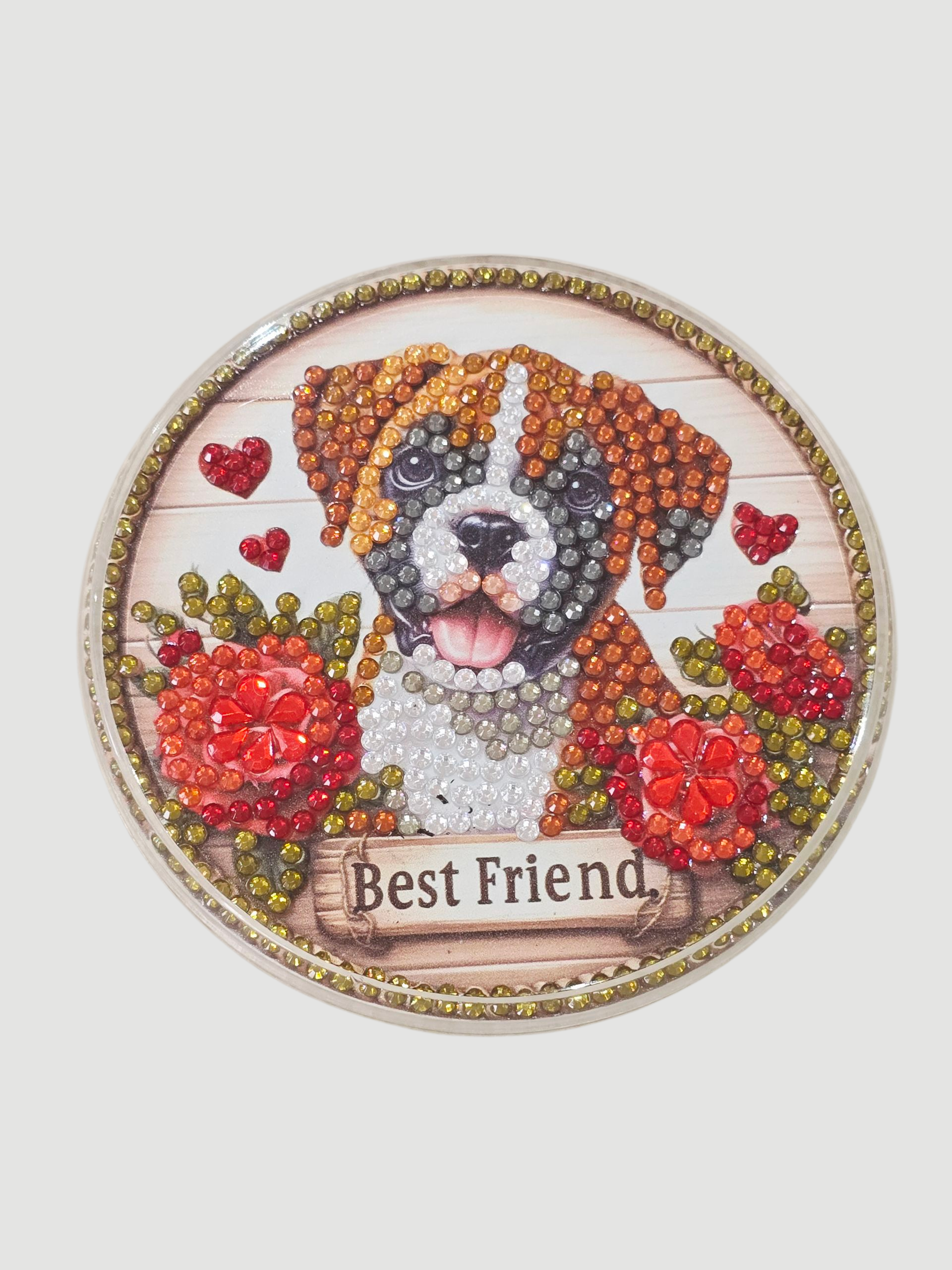 Untersetzer mit Hundemotiv