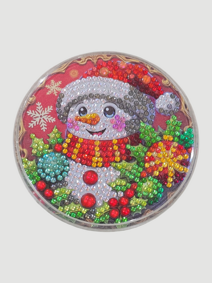 Weihnachtlicher Acryl-Untersetzer