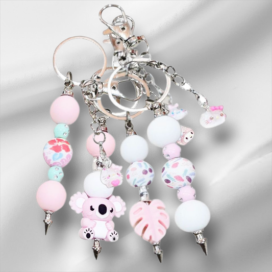 Schlüsselanhänger „Tropenzauber & Bärenliebe“