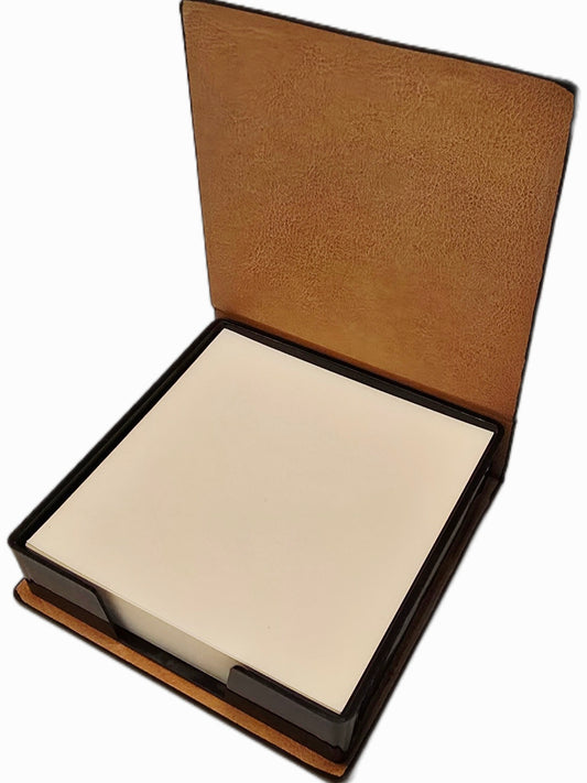 Notizzettelbox mit Rose und Schmetterling