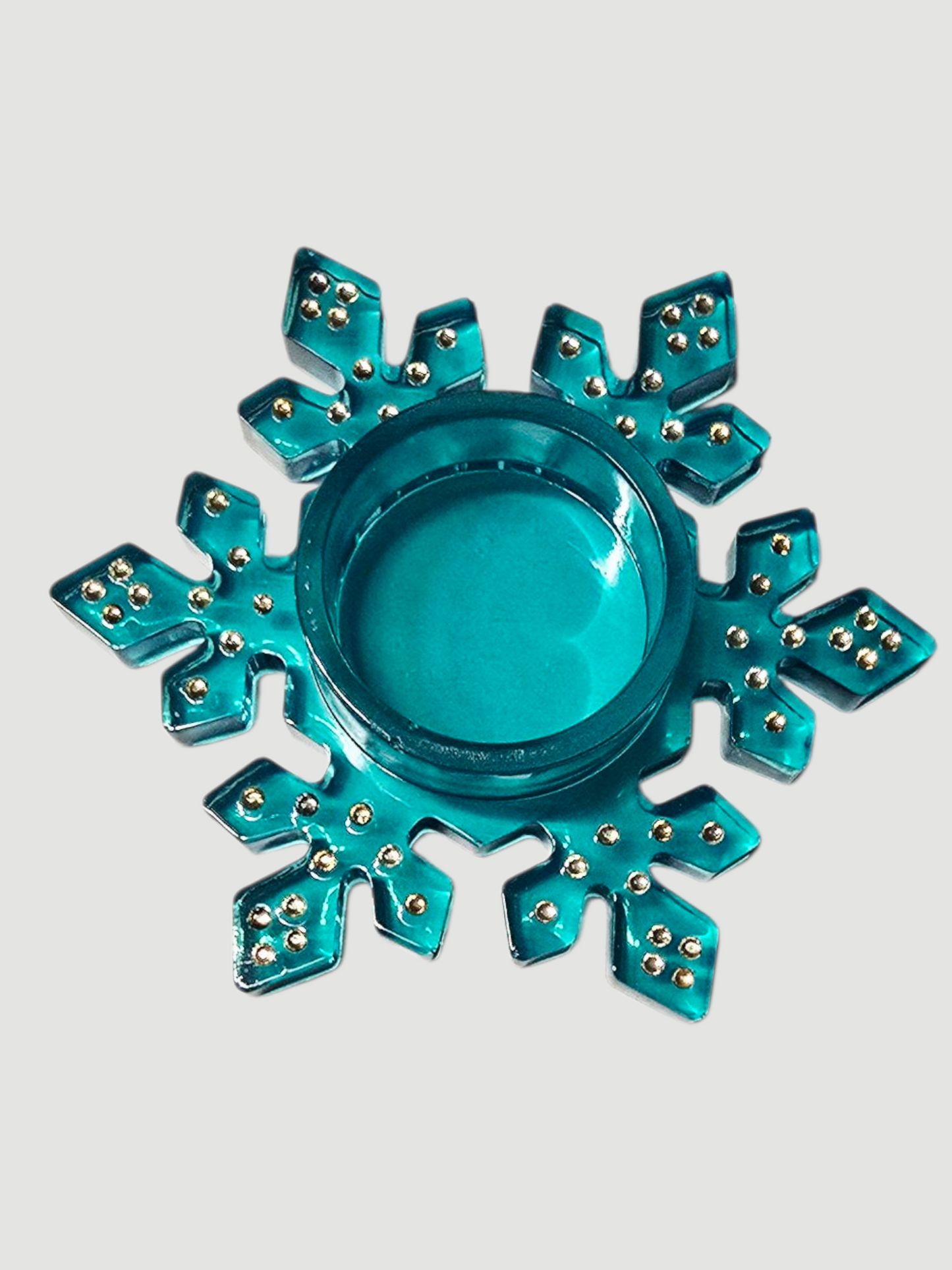 Teelichthalter Schneeflocke