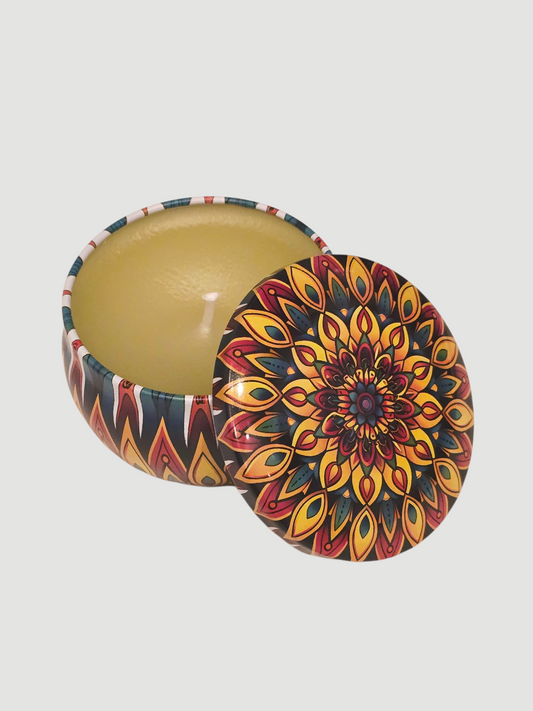 Duftkerze im Tiegelchen