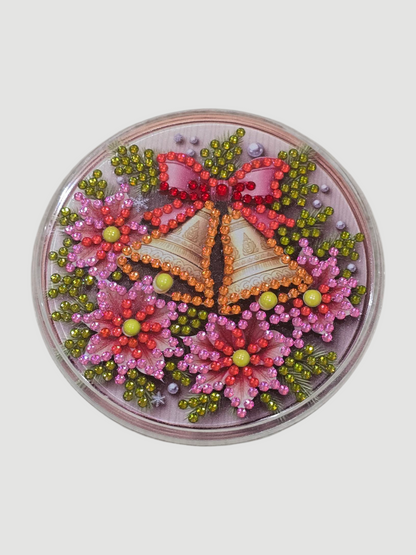 Weihnachtlicher Acryl-Untersetzer